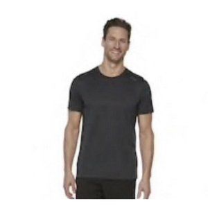 FILA SPORT Space-Dyed Tee - Gray - Medium